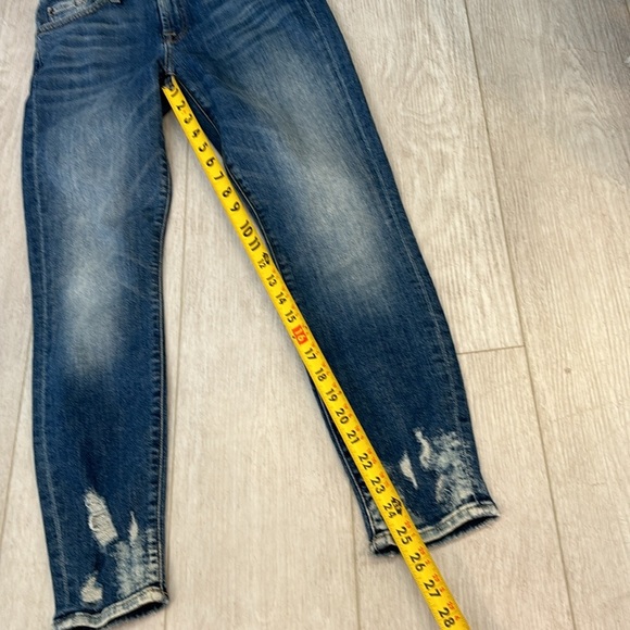 7 For All Mankind The Ankle Skinny blue Jeans size 27 - Picture 12 of 13